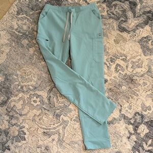 Figs Women’s Yola Skinny Scrub Pants LIMITED EDITION SEAGLASS MEDIUM TALL